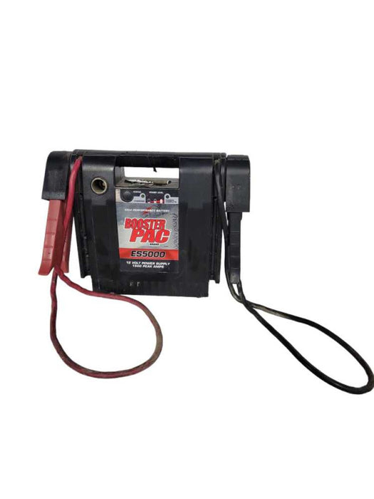 Booster Pac ES5000 1500 Peak Amp Battery Booster Pack Jump Starter Charger !