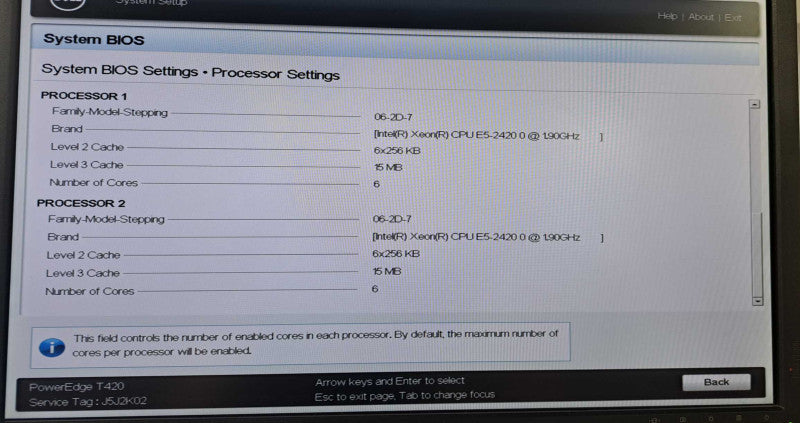 Dell PE T420 Server 2x Xeon E5-2420 @ 1.90GHz 32GB Ram H310 2x 495W PSU )