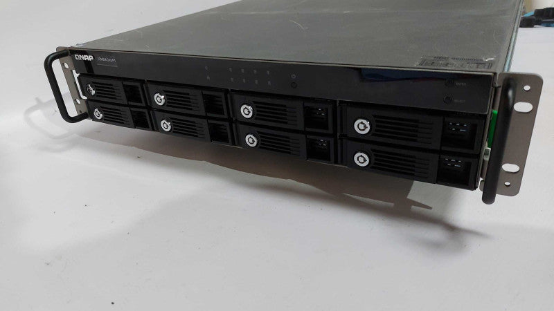 QNAP TS-859U-RP+ 8-Bay LFF Intel Atom D525 - 3x 3.5\\" Drives (3TB, 2TB, 1TB) #