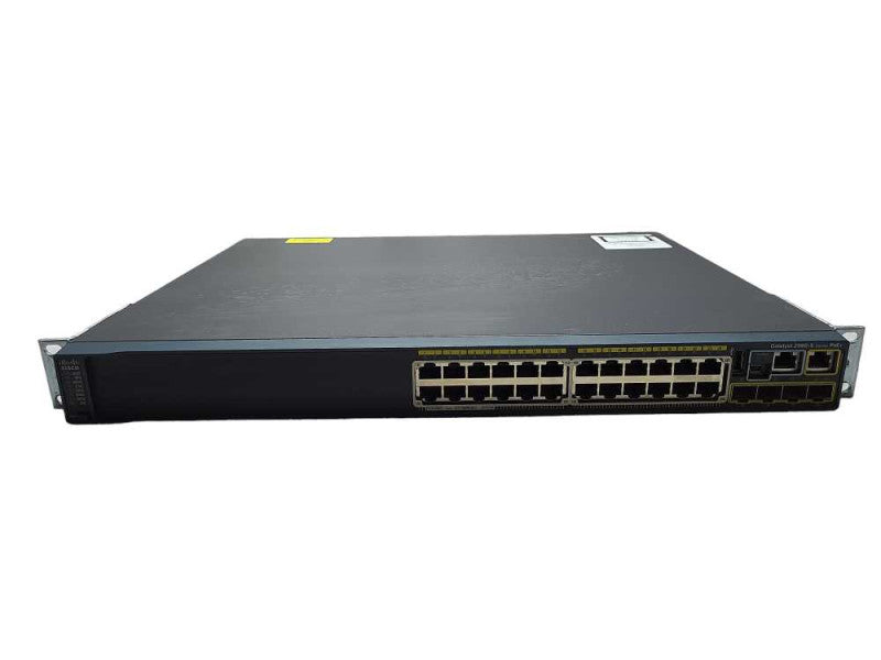 Cisco WS-C2960S-24PS-L PoE+ Gigabit Network Switch Q$