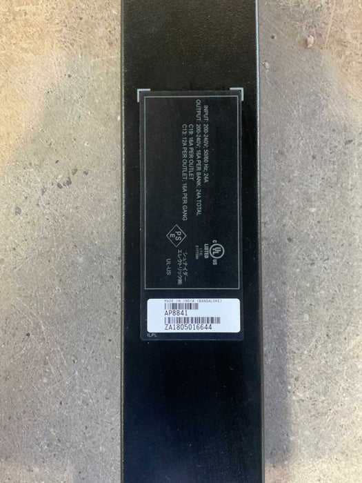 APC Rack PDU AP8841 200-240V 24A  Q-