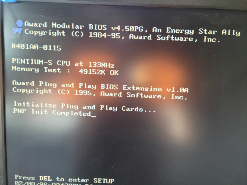 Vintage PC - Pentium-S 133Mhz | 48MB RAM | NO HDD | ATI MACH64 + More