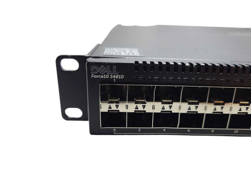 Dell Force10 S4810 48-Port Switch 10GbE SFP+ 4x 40GbE QSFP+ 2x PSU + Modules $