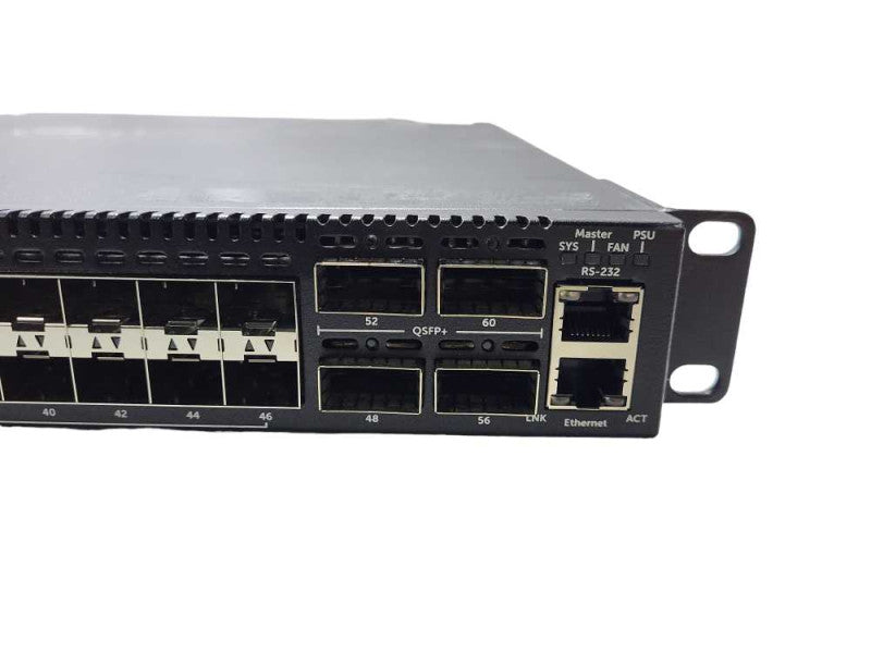 Dell Force10 S4810 48-Port Switch 10GbE SFP+ 4x 40GbE QSFP+ 2x PSU + Modules $