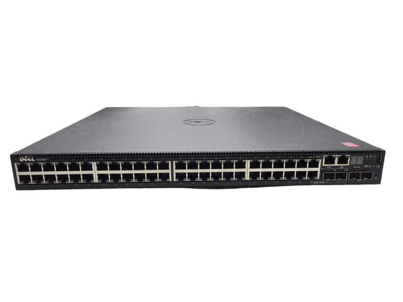 Dell N3048P 48 Port Rack-Mountable Network Switch PoE - Factory Reset  $