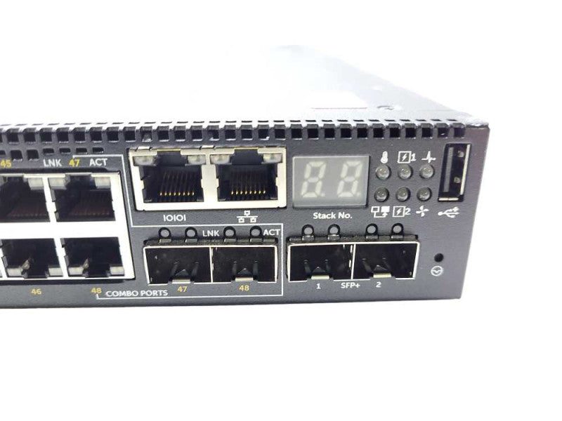 Dell N3048P 48 Port Rack-Mountable Network Switch PoE - Factory Reset  $