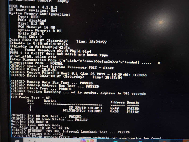 Sun Oracle T5-8, 8x SPARC T5 16-Core CPU, 2TB RAM, 4x 220V PSU, READ _