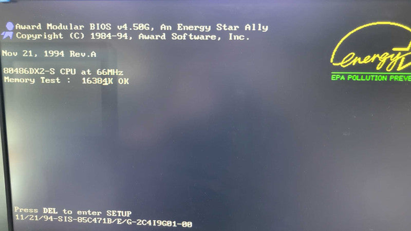 Vintage Rare - 486DX2-S 66Mhz | 16MB RAM | NO HDD | Diamond SpeedStar Pro VL