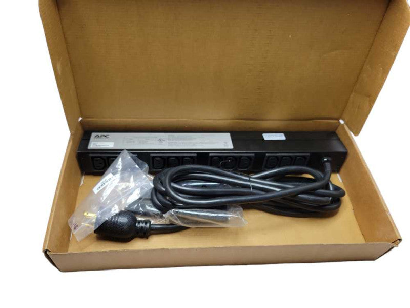APC AP9566 Rack Mountable PDU - 1U 1Phase 208V - 250V 16Amp 12 Outlet _