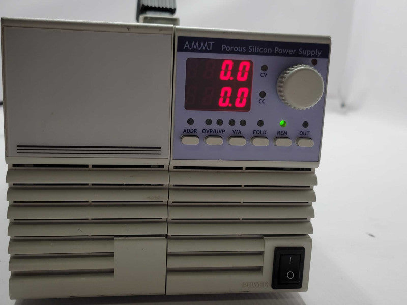 AMMT Porous silicon power supply only. READ _