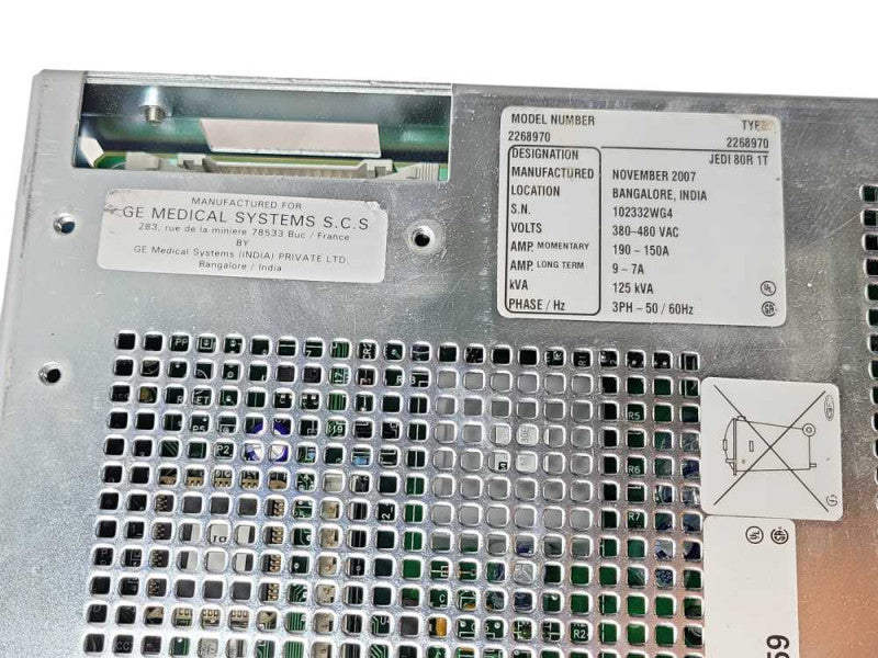 GE Proteus System Cabinet 2249999-2 Power Supply, READ _
