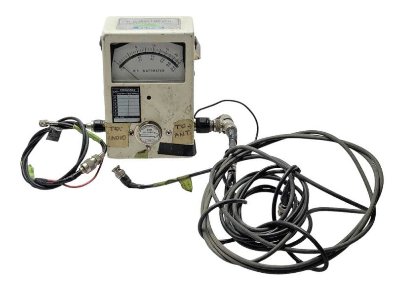 Dielectric DIRECTIONAL RF watt meter 1000-a, READ _