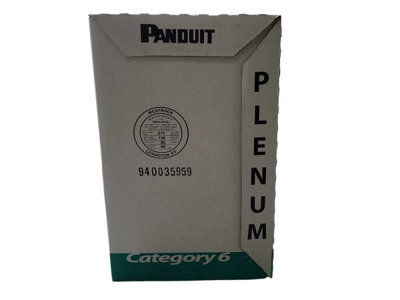 Panduit CAT6 6U/UTP Cable 1000FT - PUP6C04BU-U Brand New $