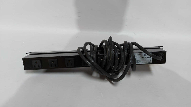 Hammond Manufacturing Power Distribution Unit 120Vac/15A 1583T6D1BKRA #