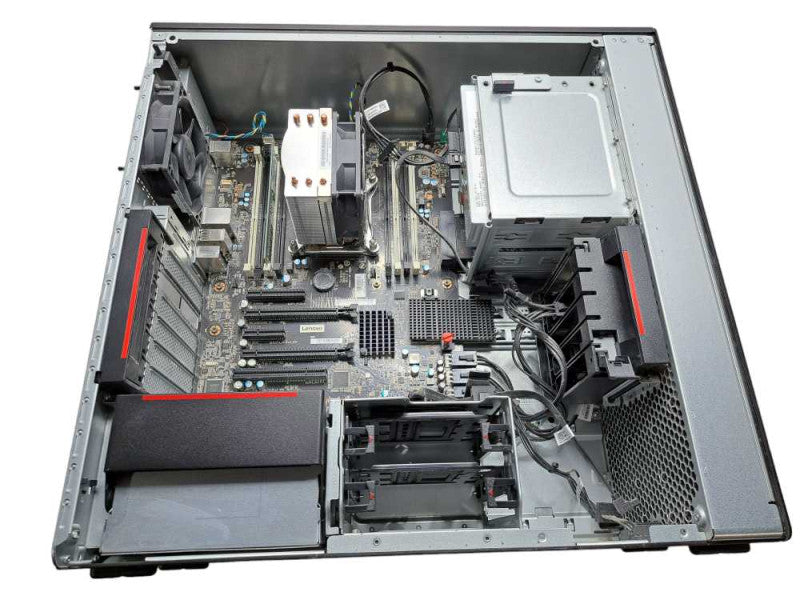 Lenovo ThinkStation P520 Xeon W-2125 @ 4.00GHz 16GB DDR4 512GB M.2 NO GPU )
