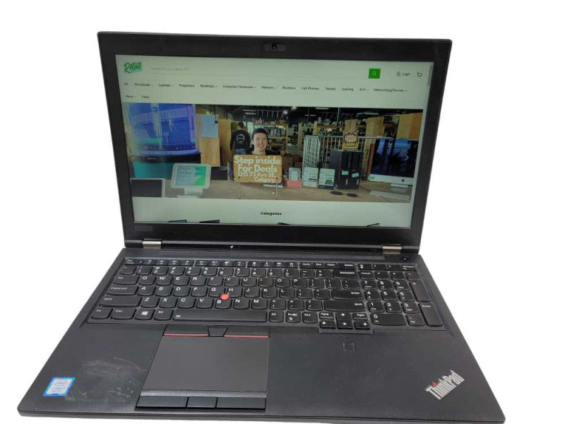 Lenovo ThinkPad P50 i7-8750H, 64GB DDR4, 4GB Quadro P1000, 1TB SSD