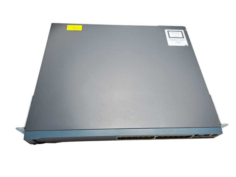 Cisco WS-C2960S-24PS-L 24 Port Gigabit 370W PoE+ Network Switch + Stack Q)