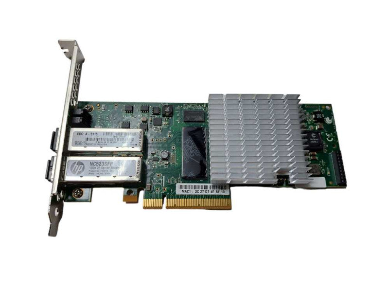 HP NC523SFP Dual Port 10Gb SFP Server Adapter 593715-001 )
