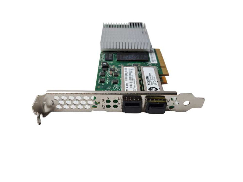 HP NC523SFP Dual Port 10Gb SFP Server Adapter 593715-001 )