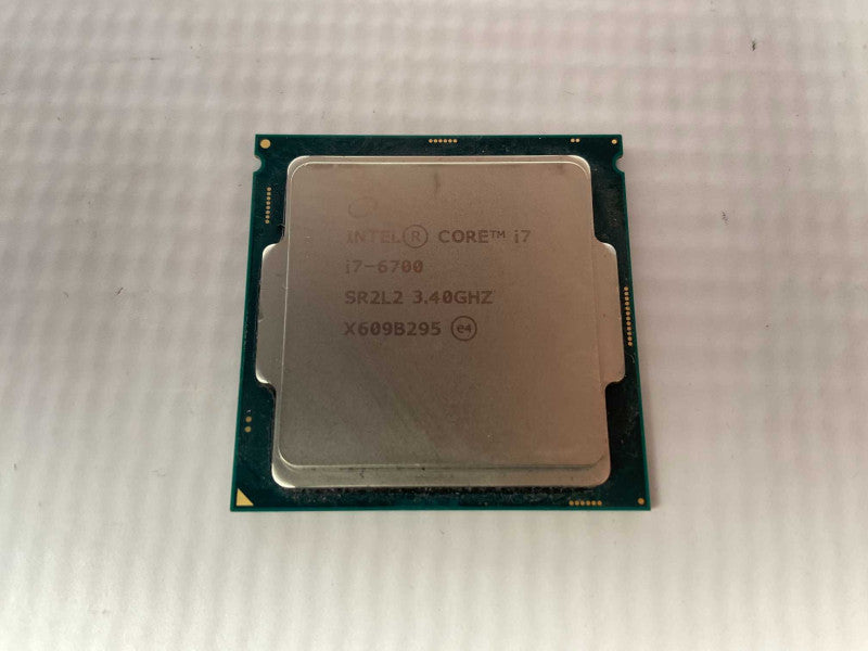 Intel Core i7-6700 @3.40GHz CPU  -