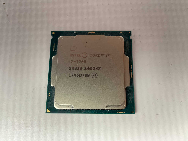 Intel Core i7-7700 @3.60GHz CPU  Q-