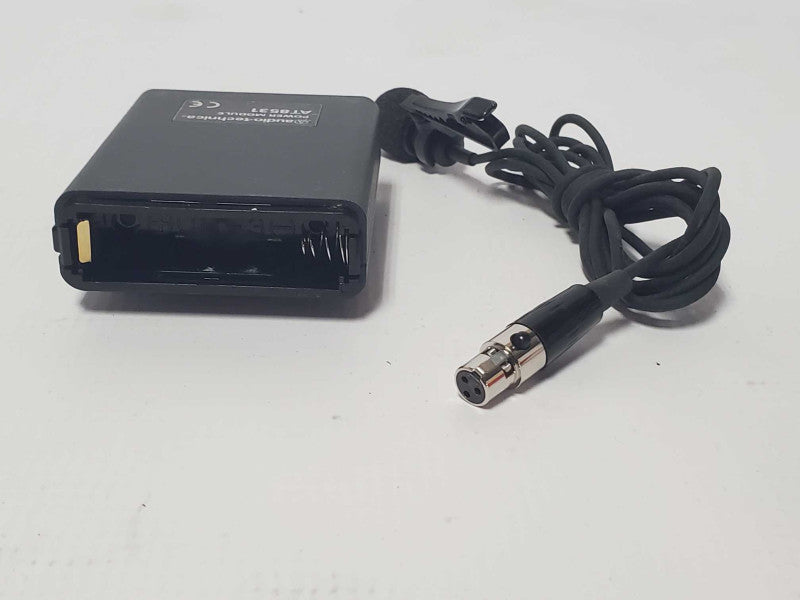 Audio Technica Power Module AT8531and Wired Lav Mic (READ) |