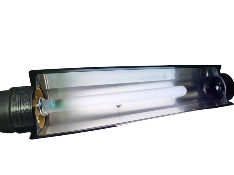 Fluorescent Twin Tube lamp with Pole  &