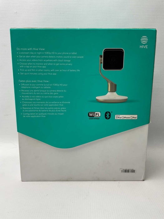 Hive View Smart Indoor Security Camera 1080p Q-