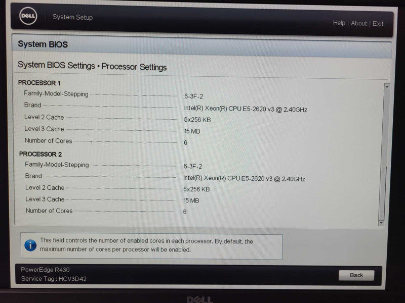 Dell PE R430, 2x Xeon E5-2620 v3 2.4GHz, 64GB DDR4, H330 Mini, 2x PSU, 3.5\\" $