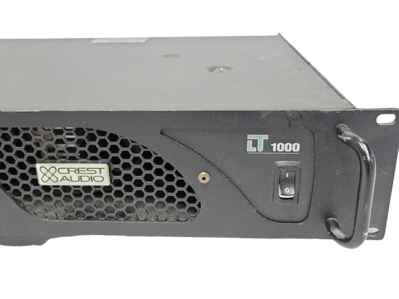 CREST AUDIO LT1000 POWER AMPLIFIER LT-1000, READ Q_