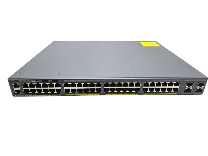 Cisco WS-C2960X-48FPS-L 48 Port Gigabit PoE+ 740W Switch +Stack \t )