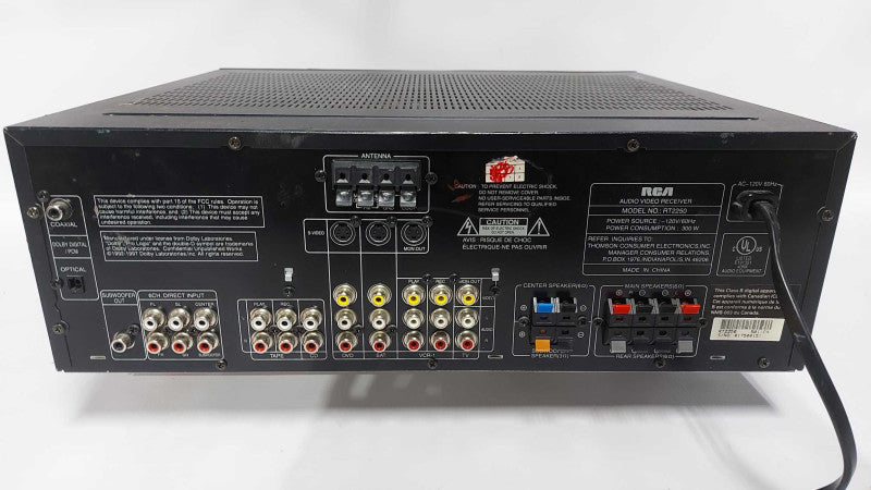 RCA Audio Video Receiver RT2250 300W - READ #
