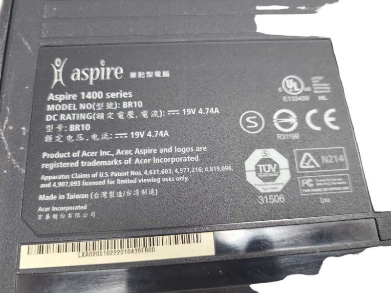 Acer Aspire 1400 notebook BR10 Vintage Laptop &