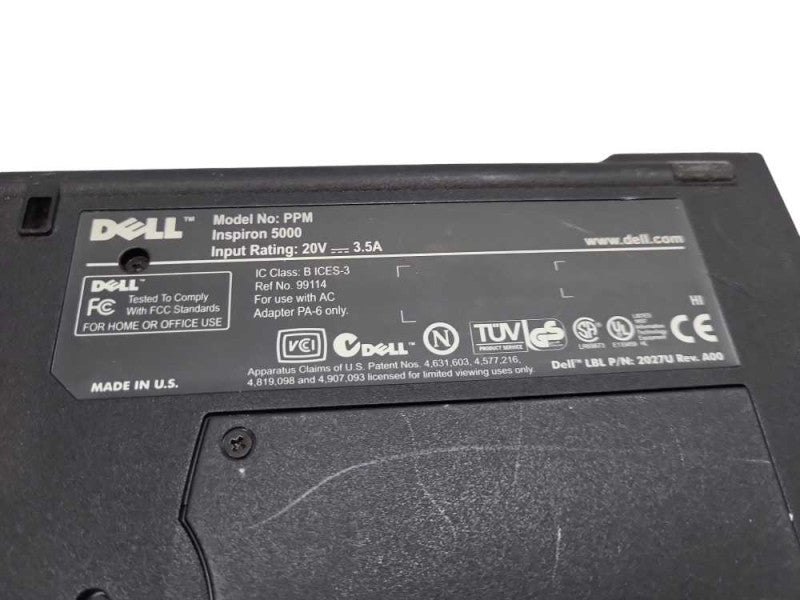 Dell Inspiron 5000 Pentium III PPM Vintage Laptop &