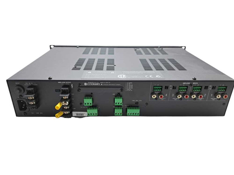 Crown 180MA Commercial Pro Audio 4-Channel 80W Power Amplifier Mixer G180MA )