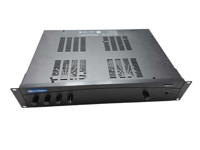 Crown 180MA Commercial Pro Audio 4-Channel 80W Power Amplifier Mixer G180MA )