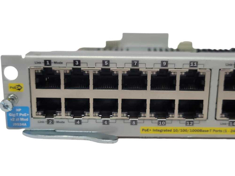 HP ProCurve J9534A Gig-T PoE+ v2 zl Mod 24-Port PoE Switch Module  Q_