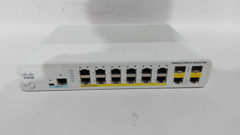 Cisco Catalyst WS-C2960C-12PC-L Ethernet Switch 2960c - Factory reset #
