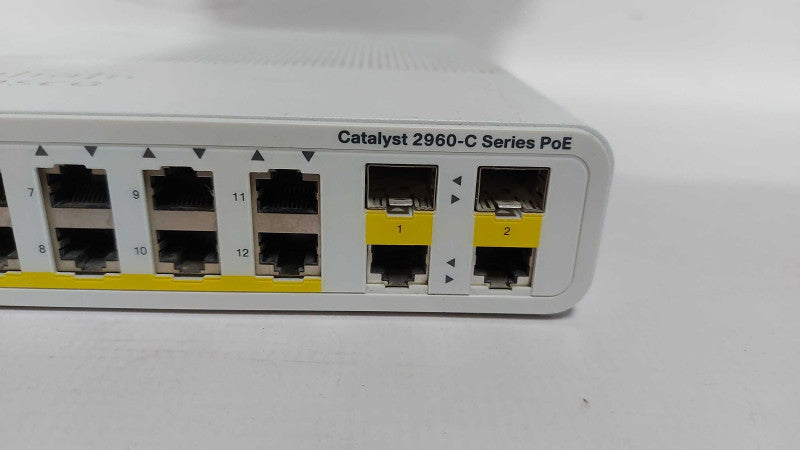 Cisco Catalyst WS-C2960C-12PC-L Ethernet Switch 2960c - Factory reset #