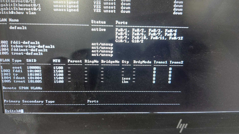Cisco Catalyst WS-C2960C-12PC-L Ethernet Switch 2960c - Factory reset #