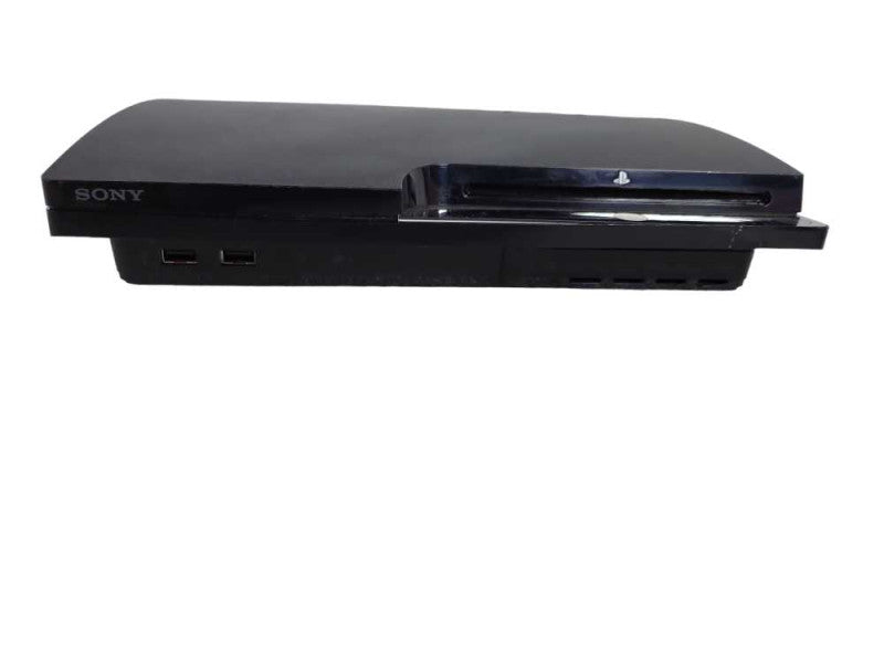 Sony PlayStation 3 Console PS3 Slim Black cech-2501a !