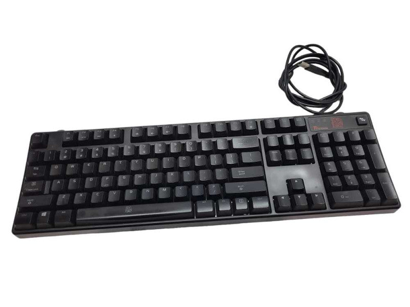 Tt eSPORTS Poseidon  Illuminated Mechanical Gaming Keyboard KB-PIZ-KLBLUS-06 &
