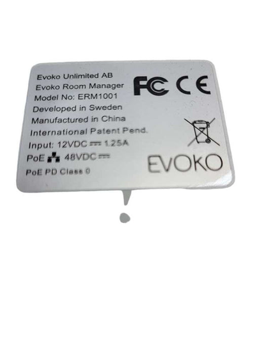 Evoko ERM1001 Meeting Conference Room Manager 8\\" Display Screen  &