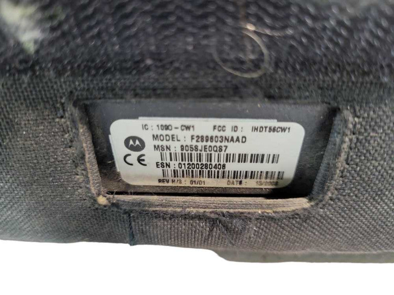 TELUS Motorola M800 Digital CDMA Bag Phone F289603NAAD &