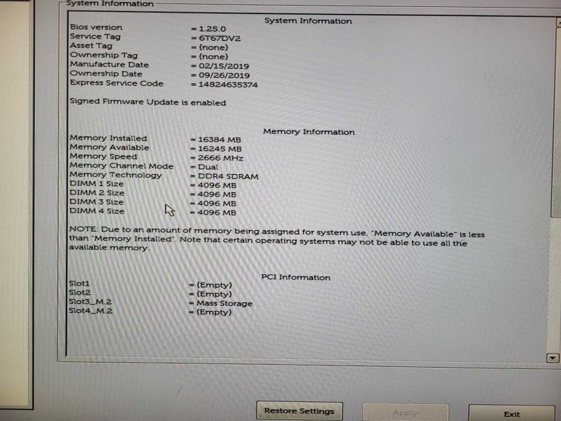 Dell Optiplex 5060 SFF - Corei5-8500 | 16GB DDR4 RAM | 256GB M.2 Q$