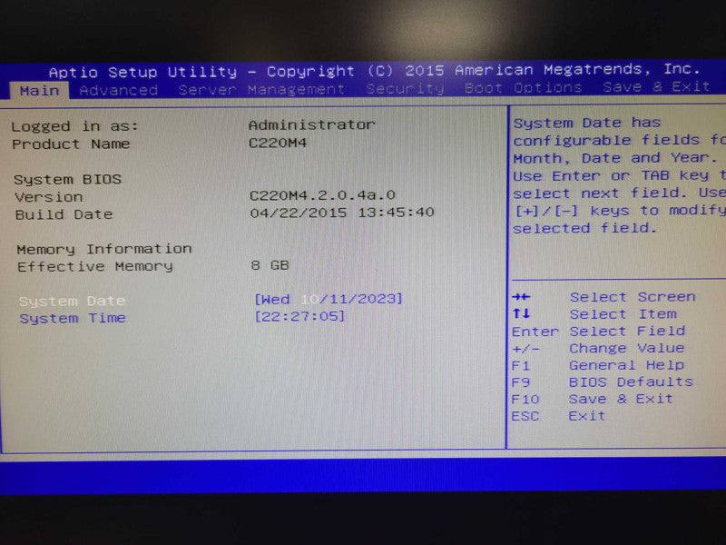Cisco C220M4, 1x Xeon E5-2609v3 1.9GHz, 8GB RAM, MRAID12G, 1x PSU, 2.5\\" _