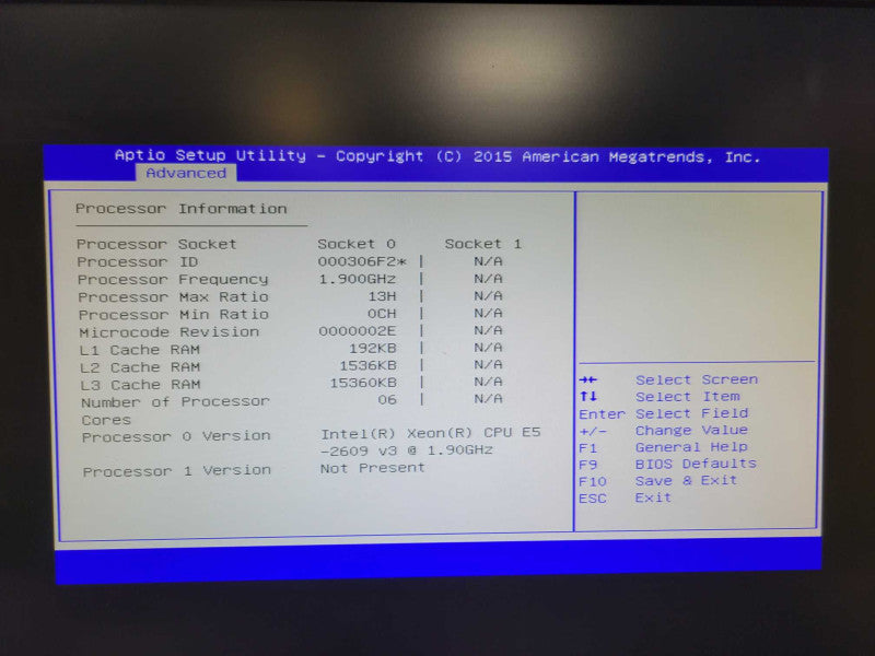 Cisco C220M4, 1x Xeon E5-2609v3 1.9GHz, 8GB RAM, MRAID12G, 1x PSU, 2.5\\" _