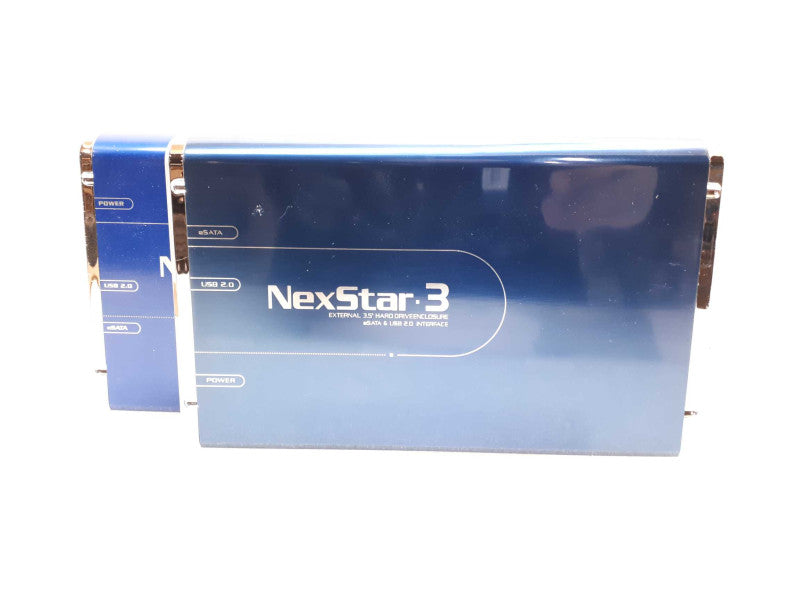 Vantec NexStar3 Blue 3.5\\" SATA to USB 2.0 & eSATA External HD Enclosure only Q