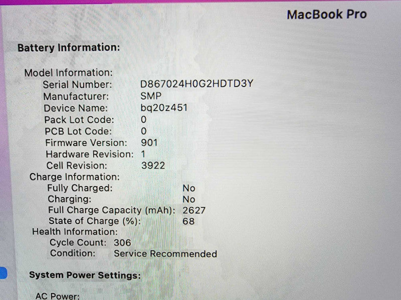 Apple Macbook Pro 2016 13\\" Core i5-6267U @ 2.9GHz 16GB DDR3 500GB SSD (