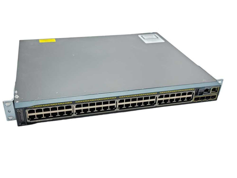 Cisco WS-C2960S-48FPS-L 48 Ports PoE Gigabit Switch, READ _